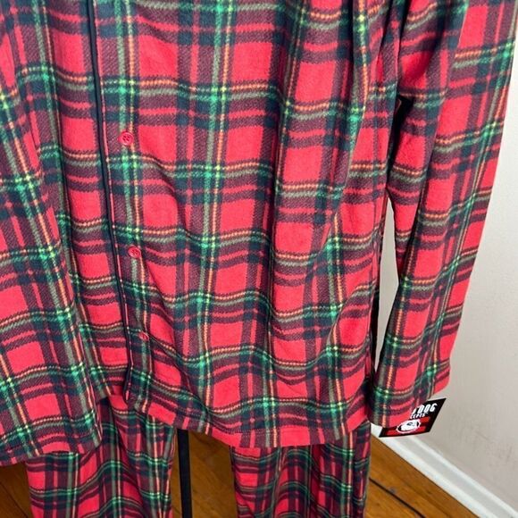 Mad Dog Concepts Holiday Pajamas Red Plaid NWT Small - Picture 4 of 6